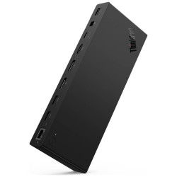 Statie de andocare Lenovo ThinkPad USB4 Smart Dock 5500 (Eclipse Black) Thumb