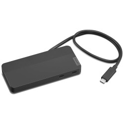 Док-станция Lenovo USB-C Dual Display Travel (Eclipse Black) Thumb