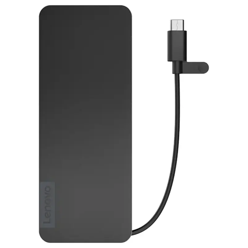 Statie de andocare Lenovo USB-C Slim Travel (Eclipse Black) - 3
