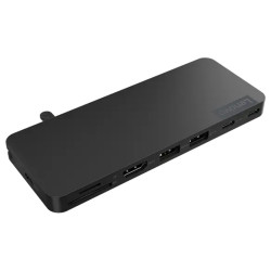 Statie de andocare Lenovo USB-C Slim Travel (Eclipse Black) Thumb