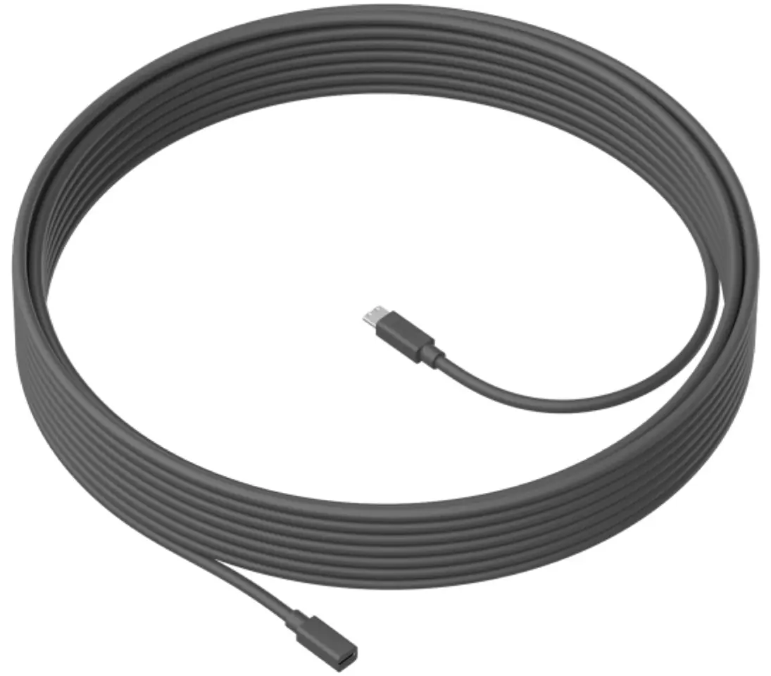Cablu prelungitor pentru microfon Logitech MeetUp (Black)