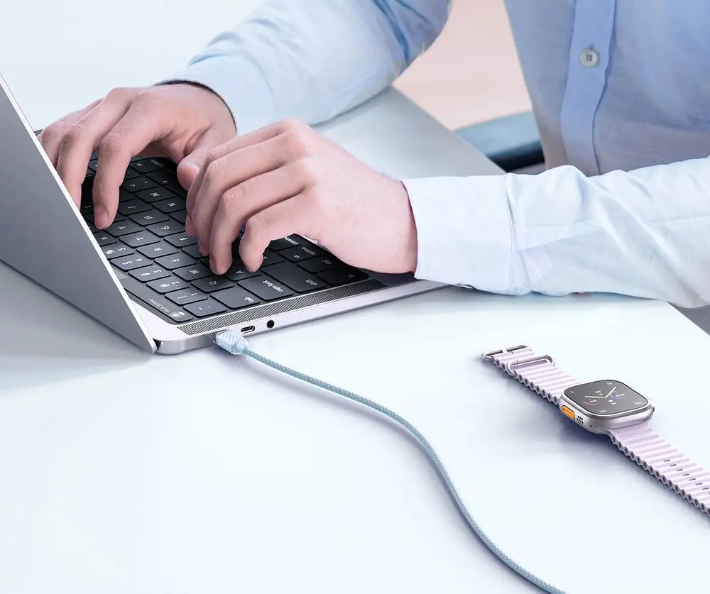 Кабель Type-C to Type-C Mcdodo Dichromatic 367 1.2m (Purple)