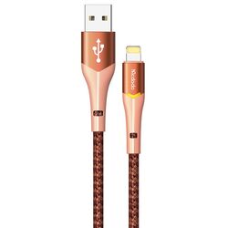 Cablu USB-A to Lightning Mcdodo Magnificence CA-7842 1.2m (Orange) Thumb