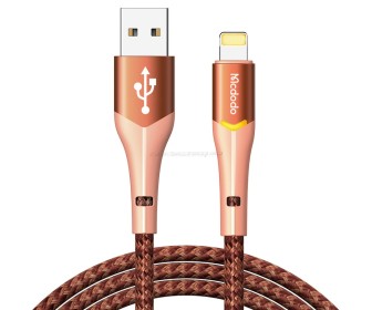 Cablu USB-A to Lightning Mcdodo Magnificence CA-7842 1.2m (Orange)