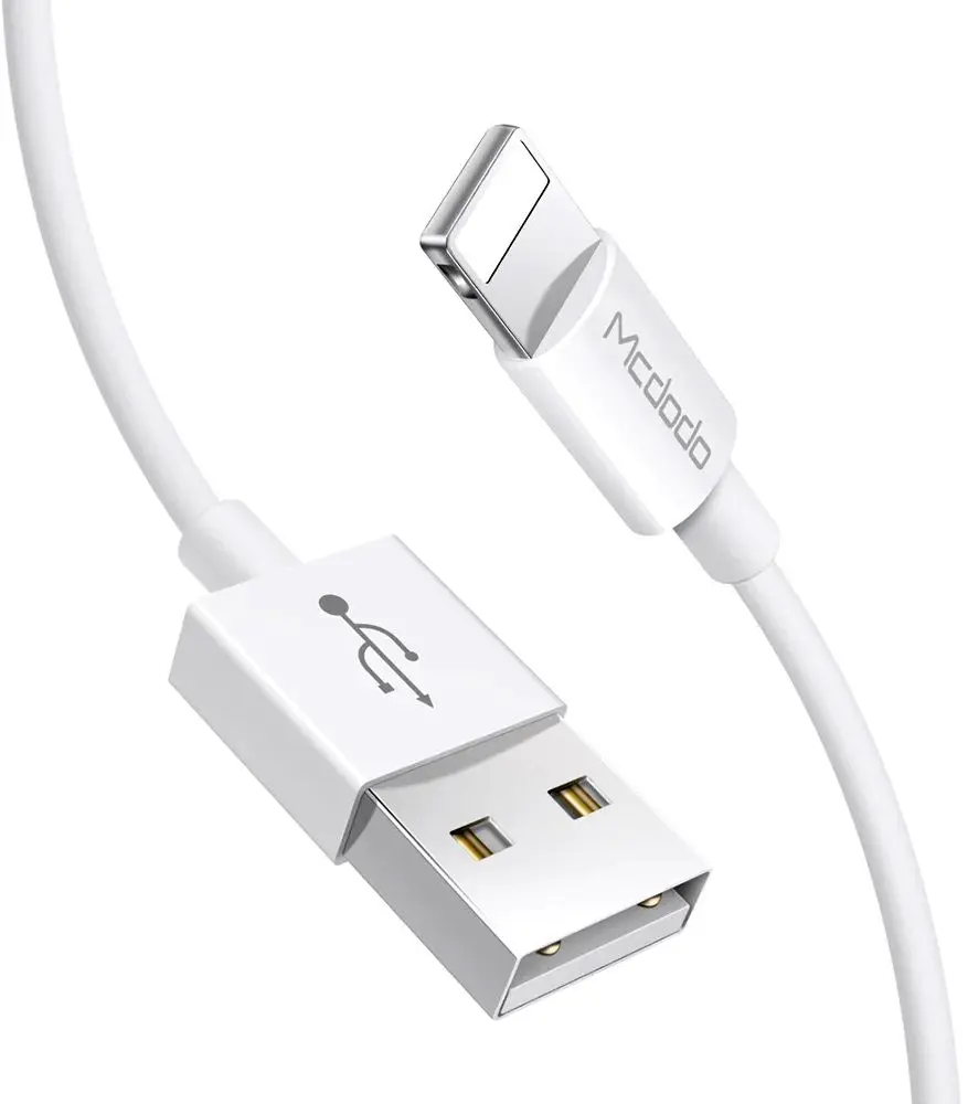 Кабель USB to Lightning Mcdodo Element Series 1m (White)