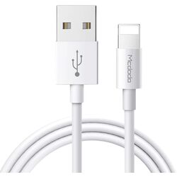 Cablu USB to Lightning Mcdodo Element Series 1m (White)
