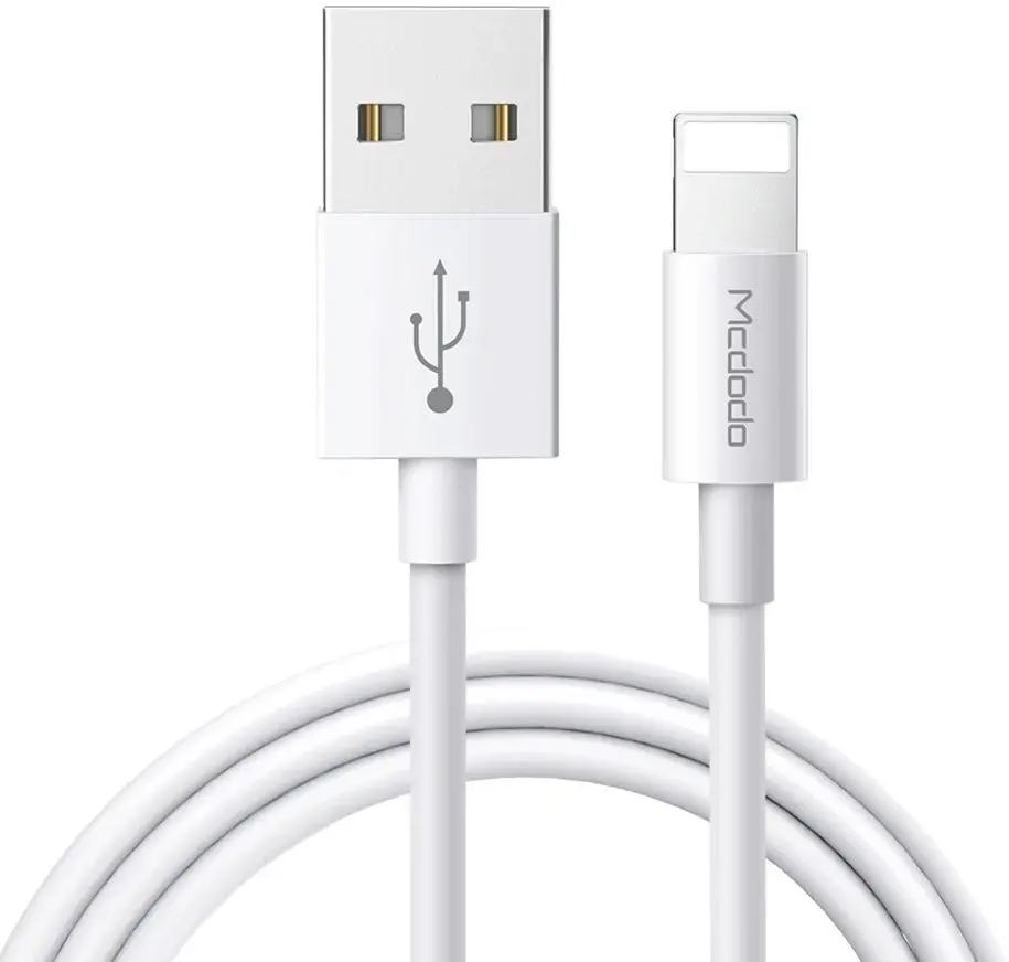 Кабель USB to Lightning Mcdodo Element Series 1m (White)