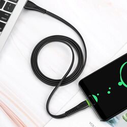 Кабель USB to Lightning Mcdodo Flying Fish 1.2m (Black) Thumb