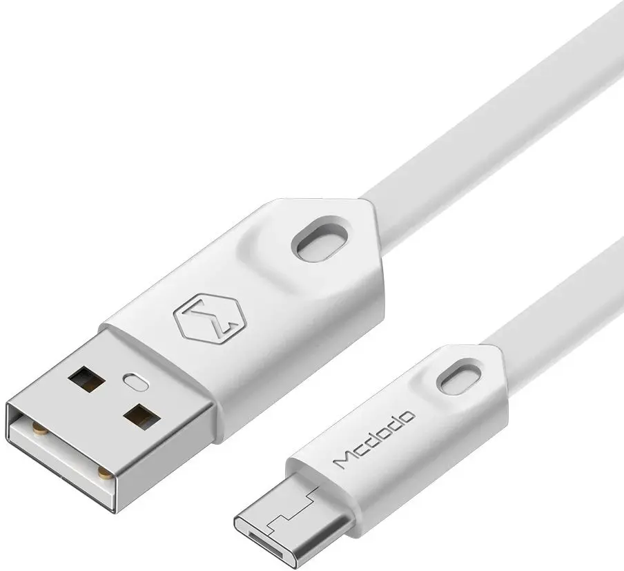 Кабель USB to Micro USB Mcdodo Gorgeous 1m (White)