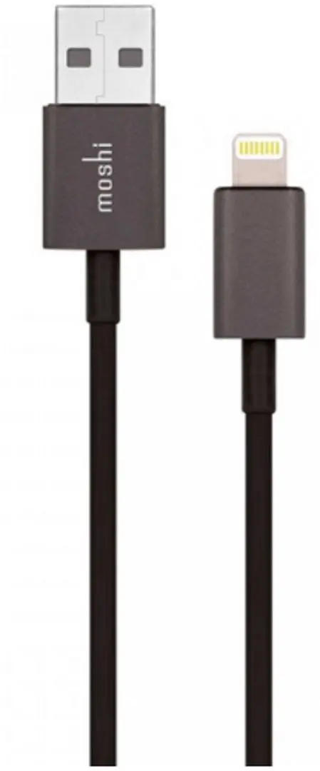 Cablu USB A to Lightning Moshi 127100 1m (Black)
