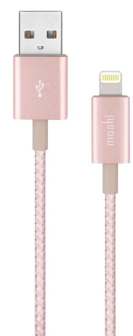Кабель USB-A to Lightning Moshi Integra 1.2м (Golden Rose)