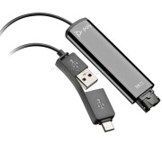 Adapter USB to QD Plantronics Poly DA75 (Black)