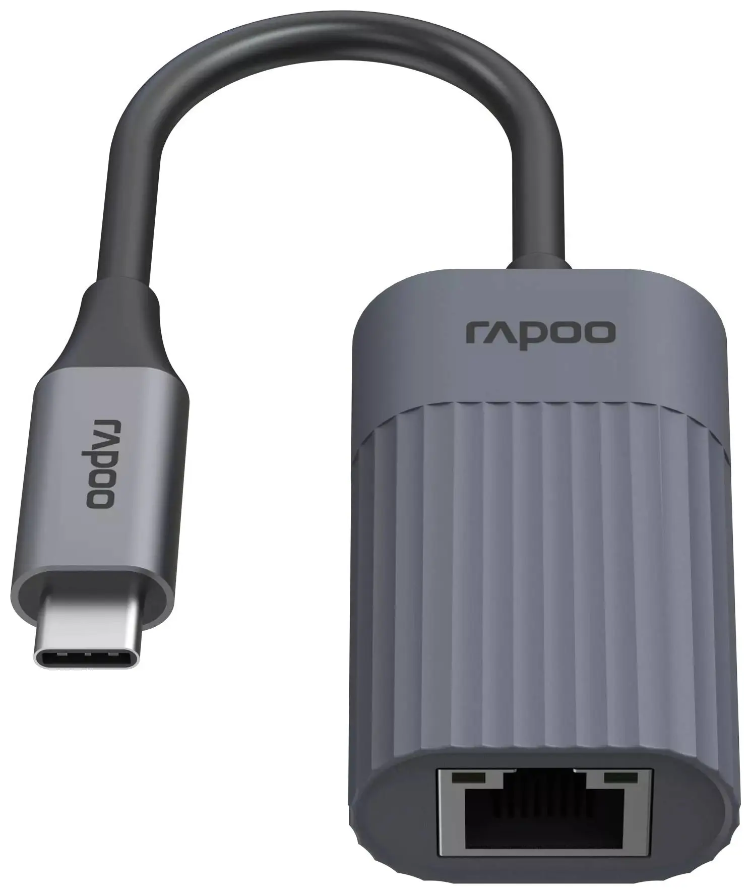 Адаптер USB-C to RJ-45 Rapoo UCA-1016 (Grey)