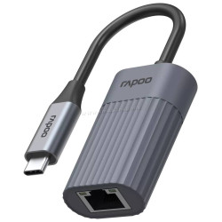 Adaptor USB-C to RJ-45 Rapoo UCA-1016 (Grey)
