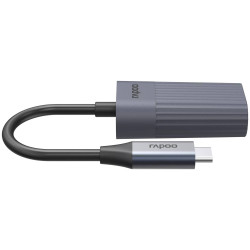 Адаптер USB-C to RJ-45 Rapoo UCA-1016 (Grey) Thumb