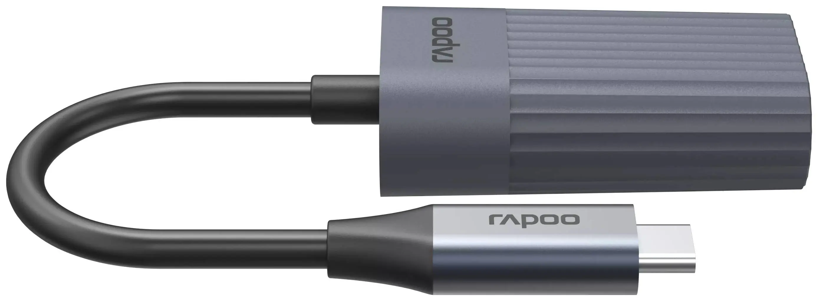 Адаптер USB-C to RJ-45 Rapoo UCA-1016 (Grey)