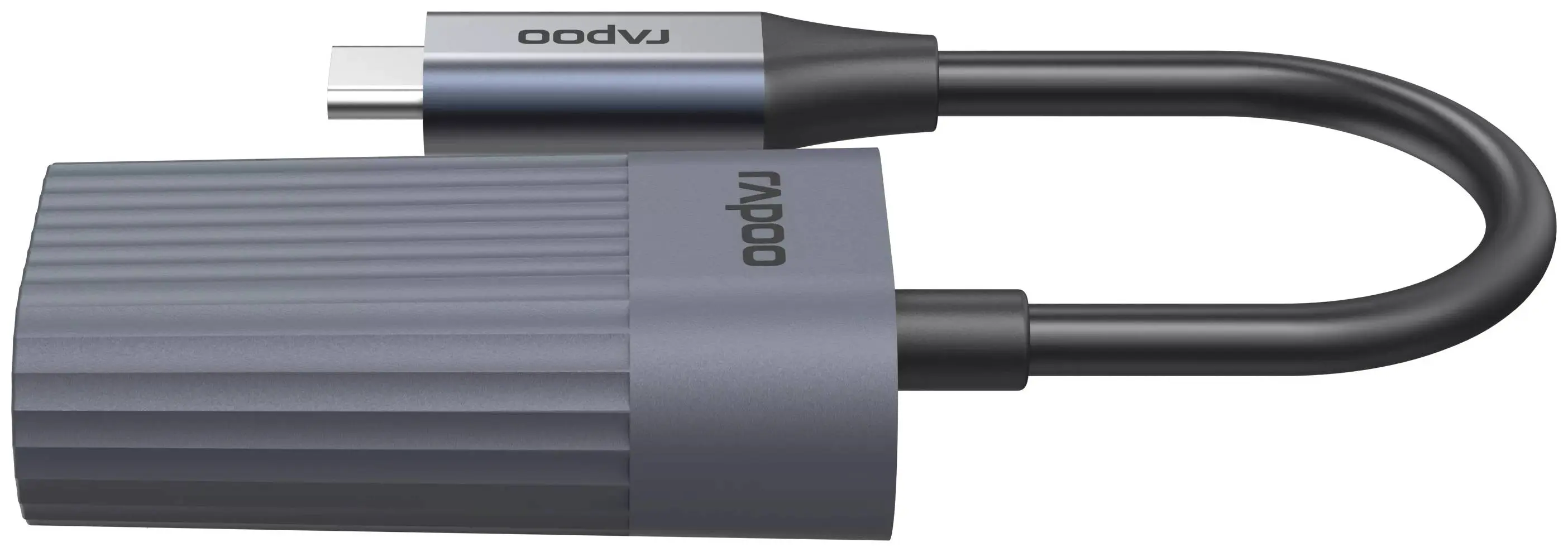 Адаптер USB-C to RJ-45 Rapoo UCA-1016 (Grey)