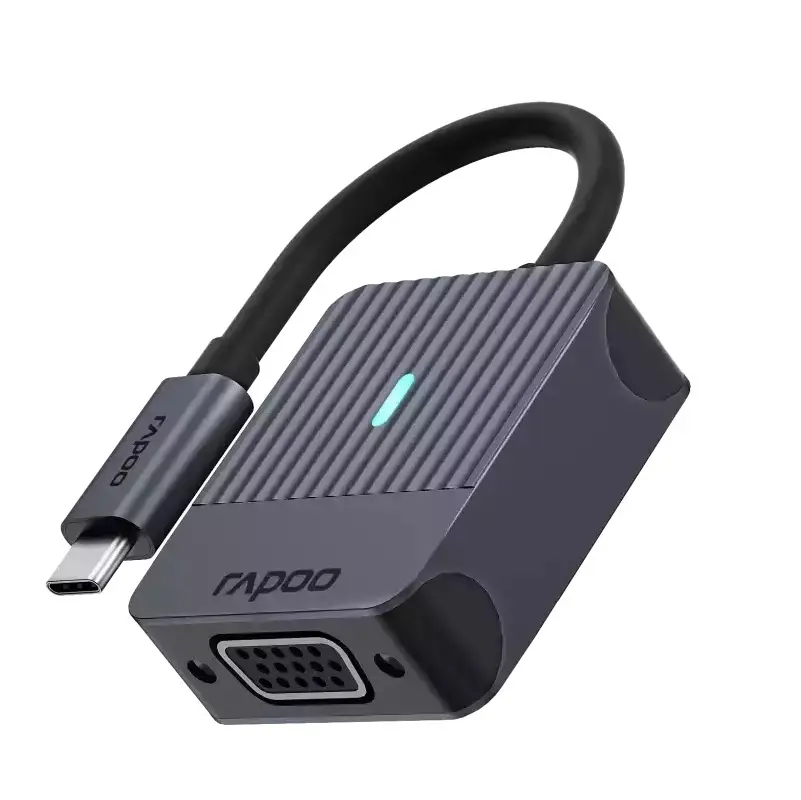 Adaptor USB-C to VGA Rapoo UCA-1003 (Grey)