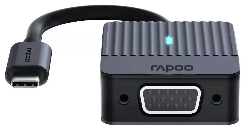 Adaptor USB-C to VGA Rapoo UCA-1003 (Grey)