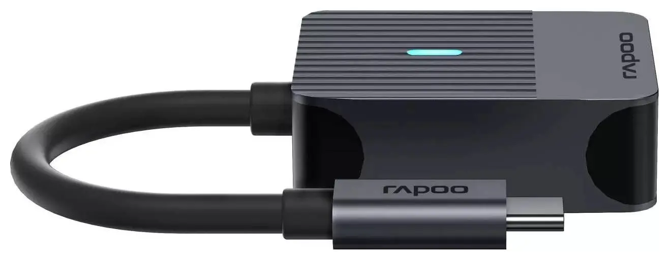 Adaptor USB-C to VGA Rapoo UCA-1003 (Grey)