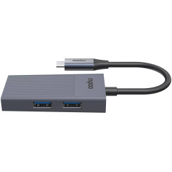 USB hub Rapoo UCH-4013 (Grey) Thumb