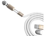 Кабель USB to Lightning/Micro USB Remax RC-025T 1m (White/Gold)