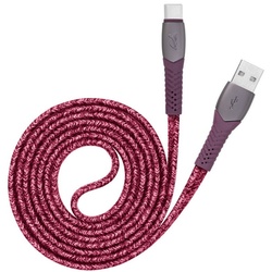Cablu USB to Type-C RivaCase PS6102 RD12 1.2м (Red) Thumb
