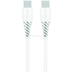 Cablu USB-C to USB-C Swissten 71506520 1.5m (White)