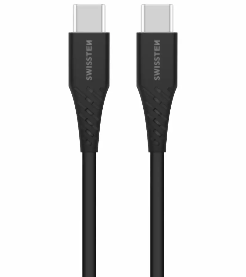 Cablu USB-C to USB-C Swissten 71506540 1.5m (Black)