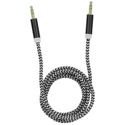 Cablu 3.5 to 3.5 Tellur TLL311071 (Silver/Black)