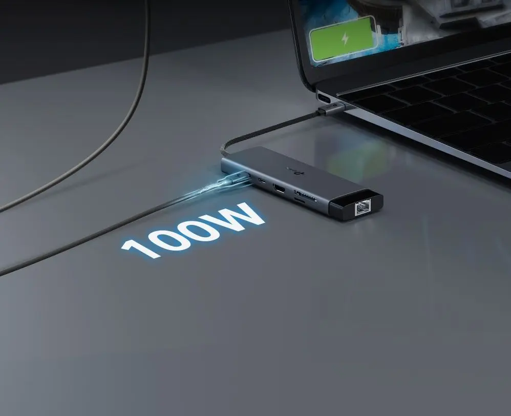 USB концентратор Tp-Link UH9120C (Grey/Black)