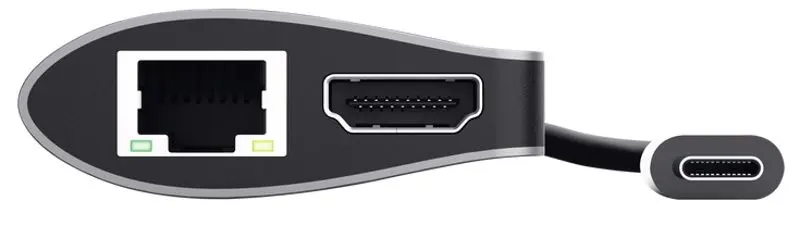 Adaptor 7in1 Trust Dalyx (SIlver)