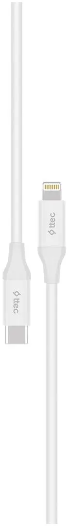 Кабель Type-C to Lightning Ttec 2DK40B 1.5m (White) - 2