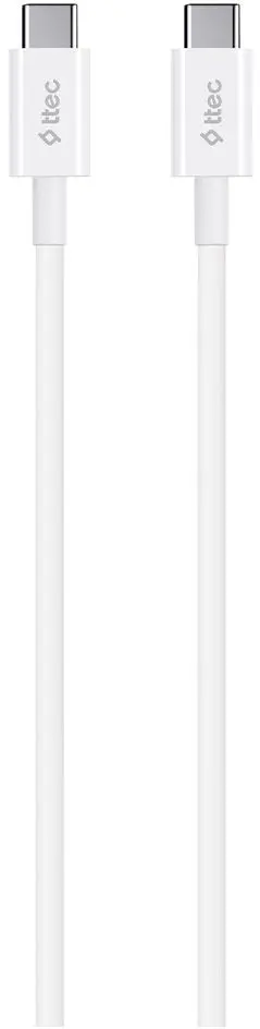 Cablu Type-C to Type-C Ttec 2DK36B 1m (White) - 2
