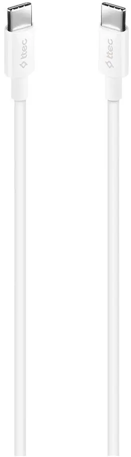 Cablu Type-C to Type-C Ttec 2DK36B 1m (White) - 3