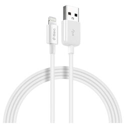 Cablu USB-A to Lightning Ttec 2DKM01B 1.2m (White)