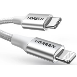 Cablu Type-C to Lightning Ugreen US304 1m (Silver) Thumb