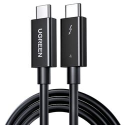 Cablu Ugreen Type-C to Type-C US501 0.8m (Black)