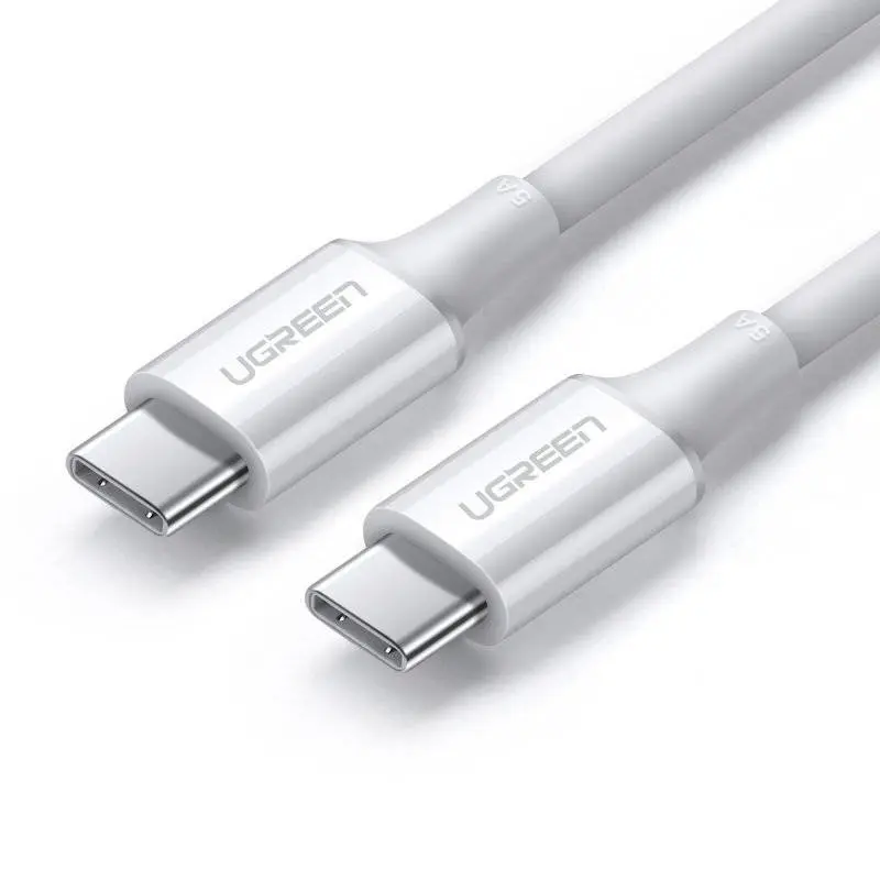 Кабель USB-C to USB-C Ugreen US300 2м (White) - 2