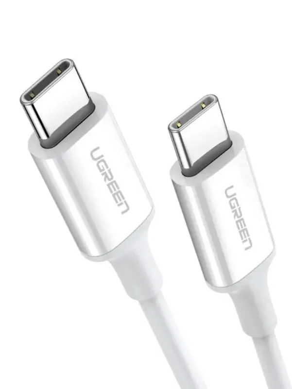 Кабель USB-C to USB-C Ugreen US300 2м (White) - 3