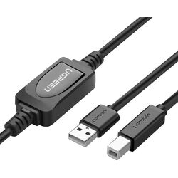 Cablu USB to USB-B Ugreen US122 10374 10m (Black)