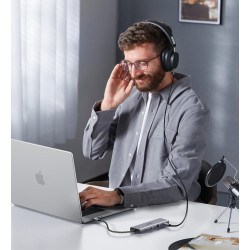 USB-концентратор Ugreen 15601 (Space Gray) Thumb