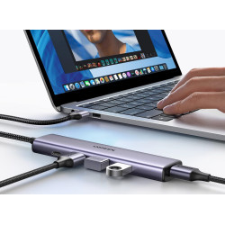 USB-концентратор Ugreen 20805 (Space Gray) Thumb