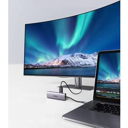 USB-концентратор Ugreen CM195 (Space Grey) Thumb