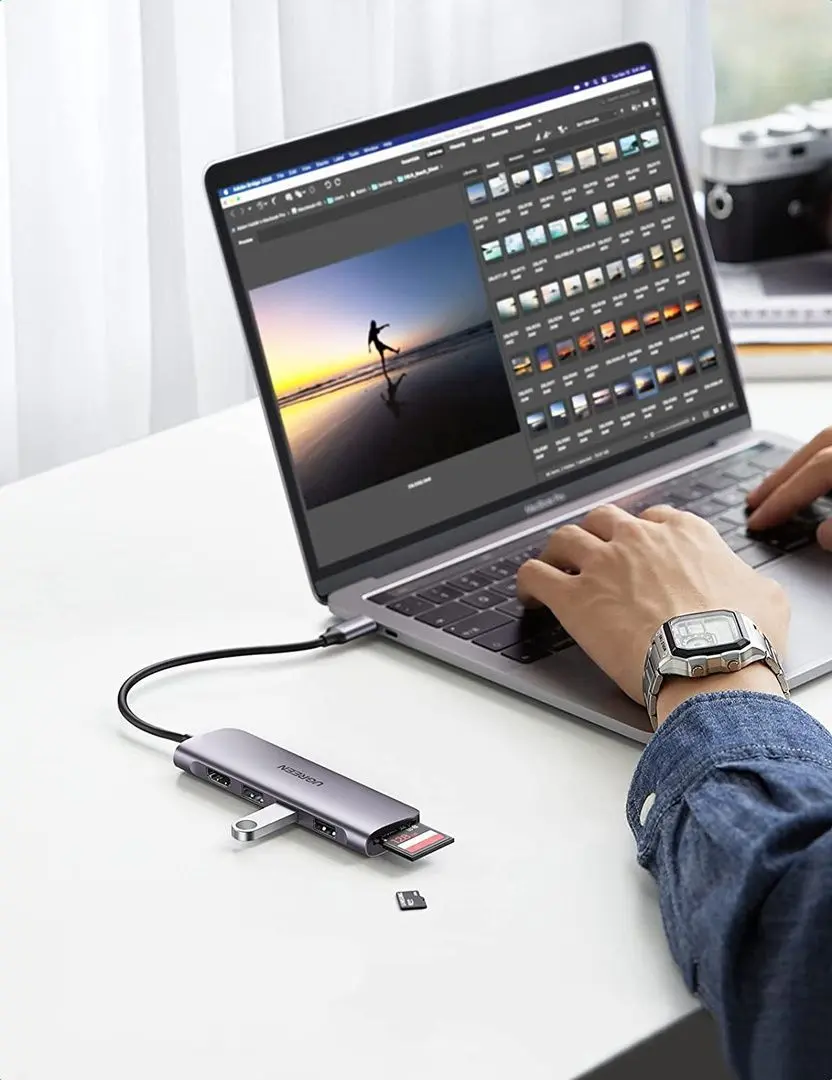USB-концентратор Ugreen CM195 (Space Grey) - 4