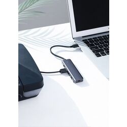 USB-концентратор Ugreen CM219 (Black/Grey) Thumb