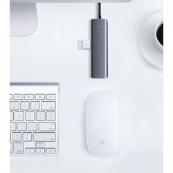 USB-концентратор Ugreen CM219 (Black/Grey) Thumb