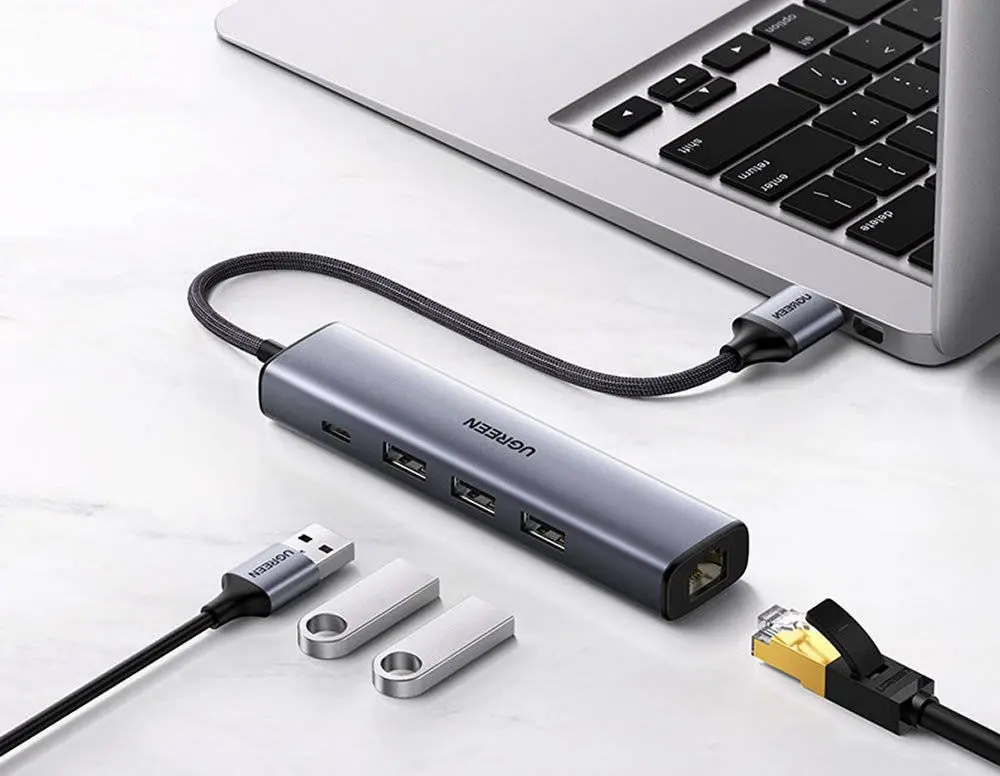 USB Hub Ugreen CM475 (Space Grey)