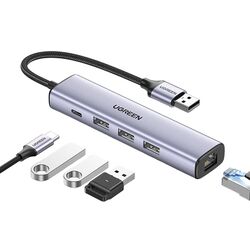 USB Hub Ugreen CM475 (Space Grey)