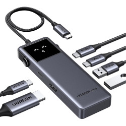 USB hub Ugreen Uno CM888 (Grey) Thumb